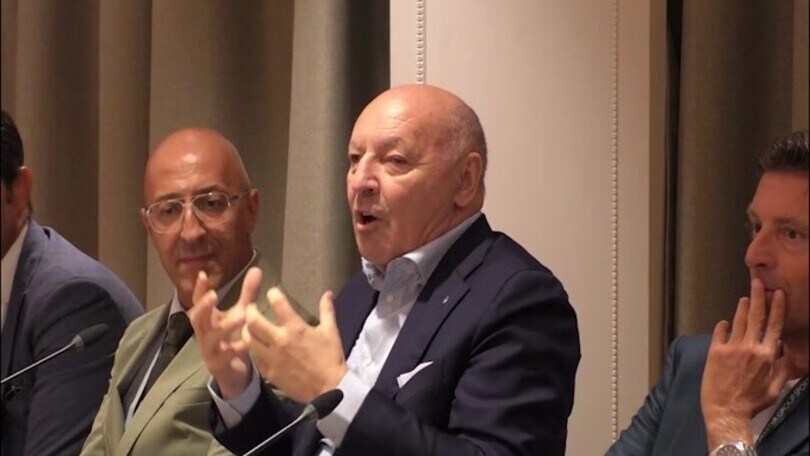 Marotta sottolinea: "L'Inter la meno ammonita del campionato...."