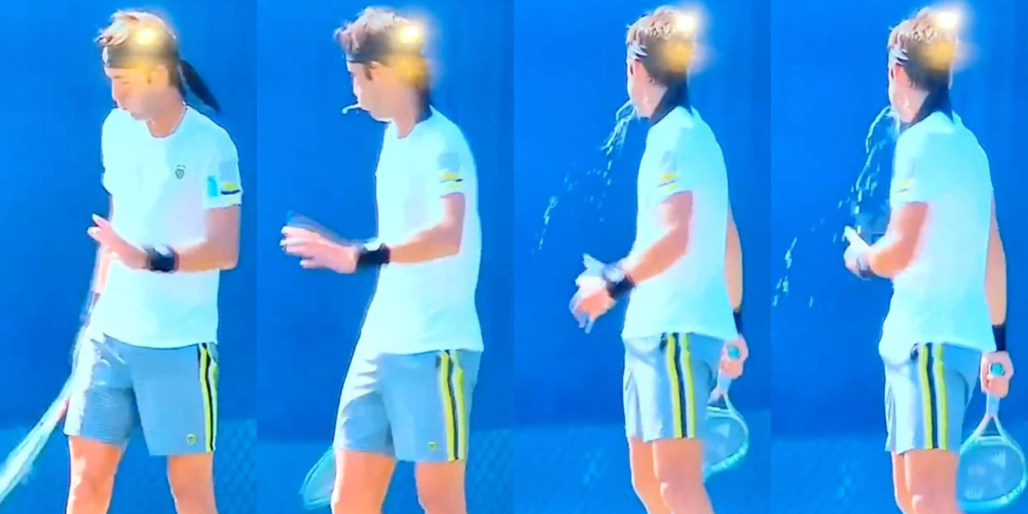 Etcheverry non ce la fa e vomita in campo agli Us Open: cosa c'è dietro