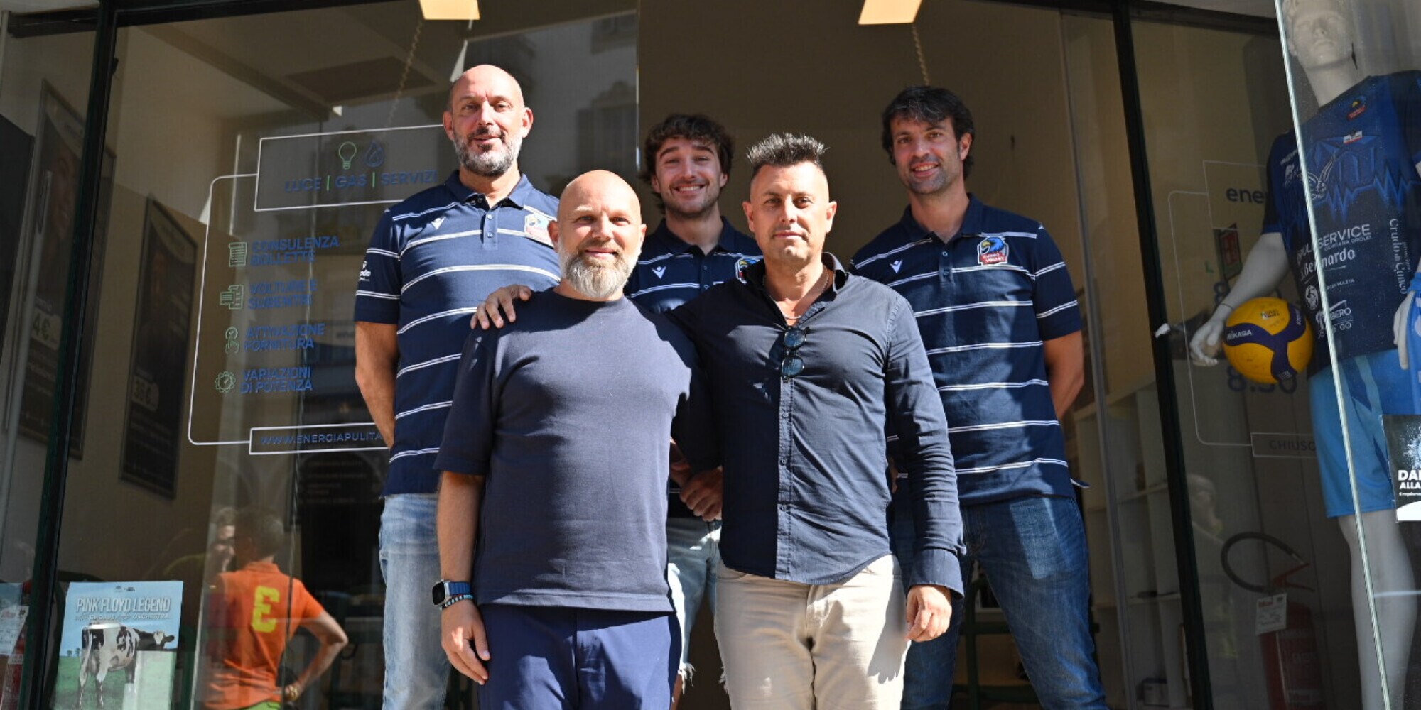 Energia Pulita Nord Ovest rinnova e presenta lo staff tecnico del Cuneo Volley