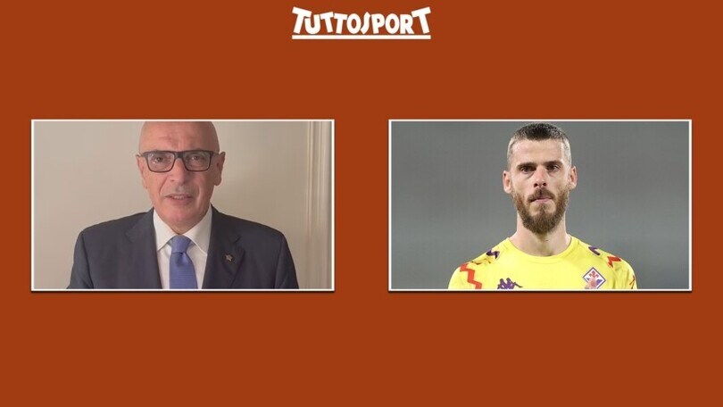 De Gea, il primo acuto Viola di un grande portiere