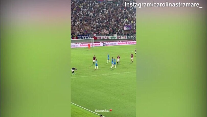 Empoli, Carolina Stramare guarda l'esordio di Pellegri