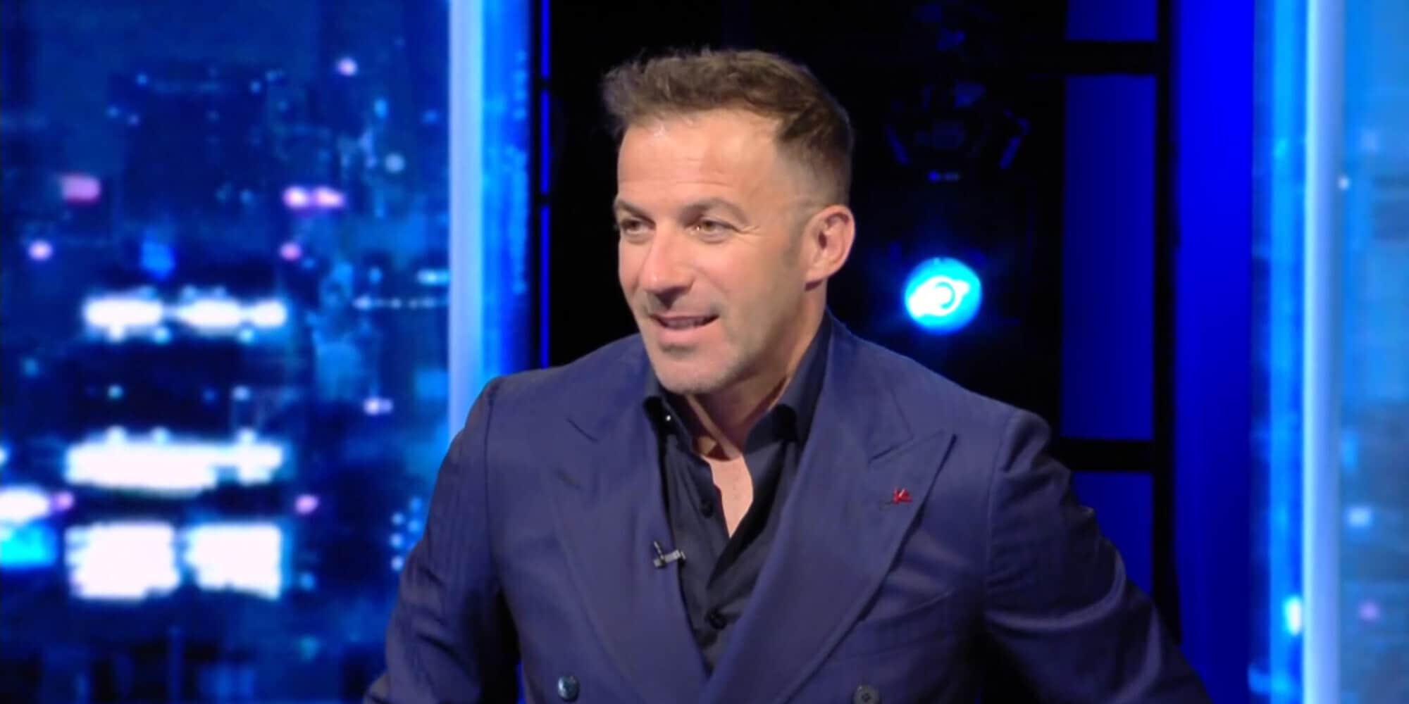 Del Piero sicuro: "Motta parte per vincere lo Scudetto, alla Juve è così"