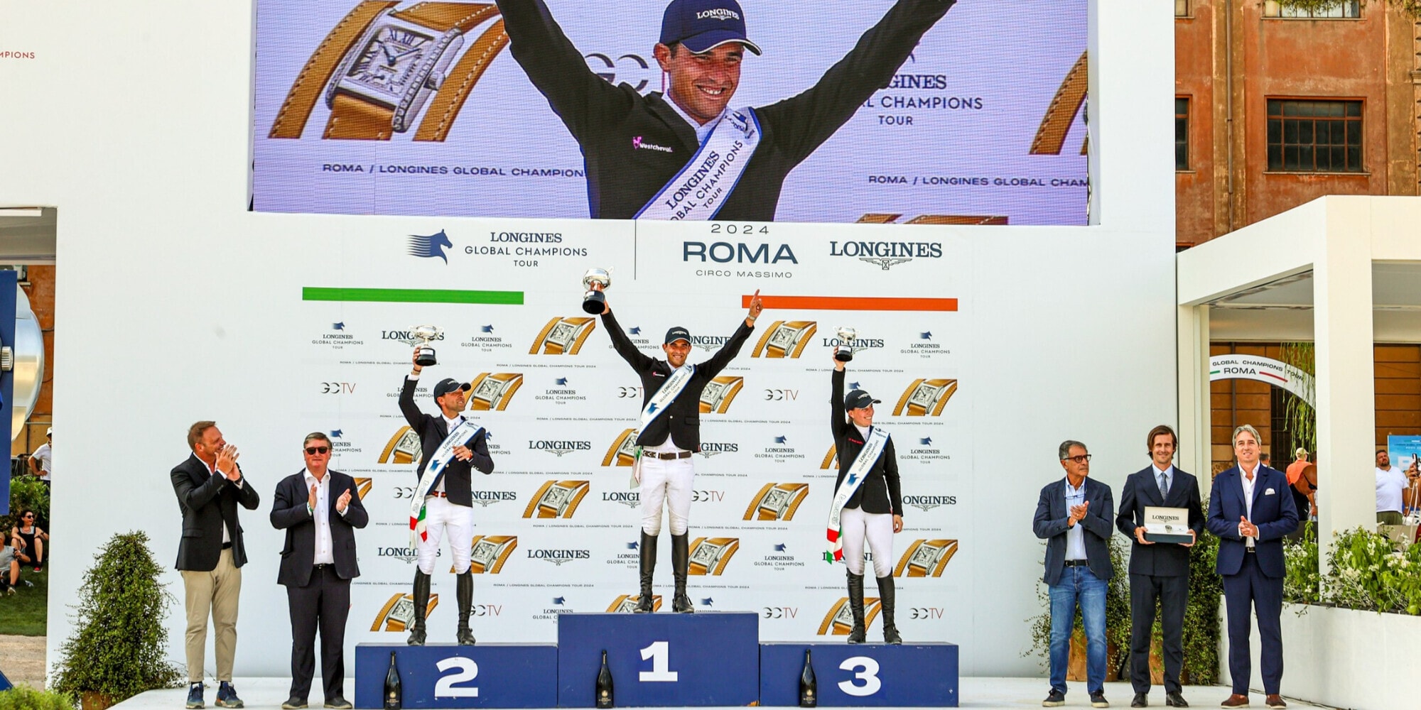 Victor Bettendorf trionfa nel Gran Premio del Longines Global Champions Tour di Roma