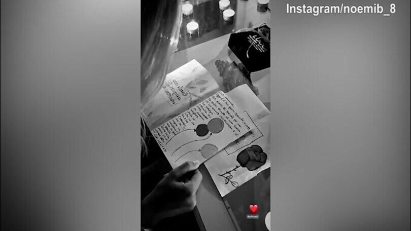 Totti, la lettera della figlia Isabel a Noemi per il suo compleanno