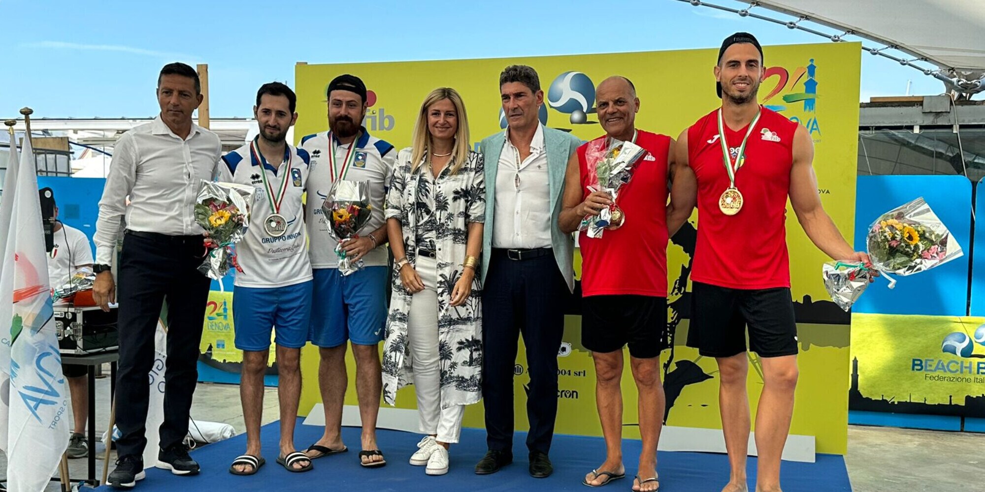 Porto Antico di Genova vestito a festa per le finali nazionali di Beach Bocce