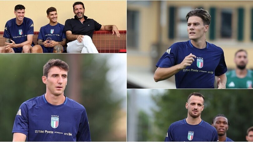 Gatti, Cambiaso e Fagioli: la Juve in Nazionale sotto lo sguardo di Buffon