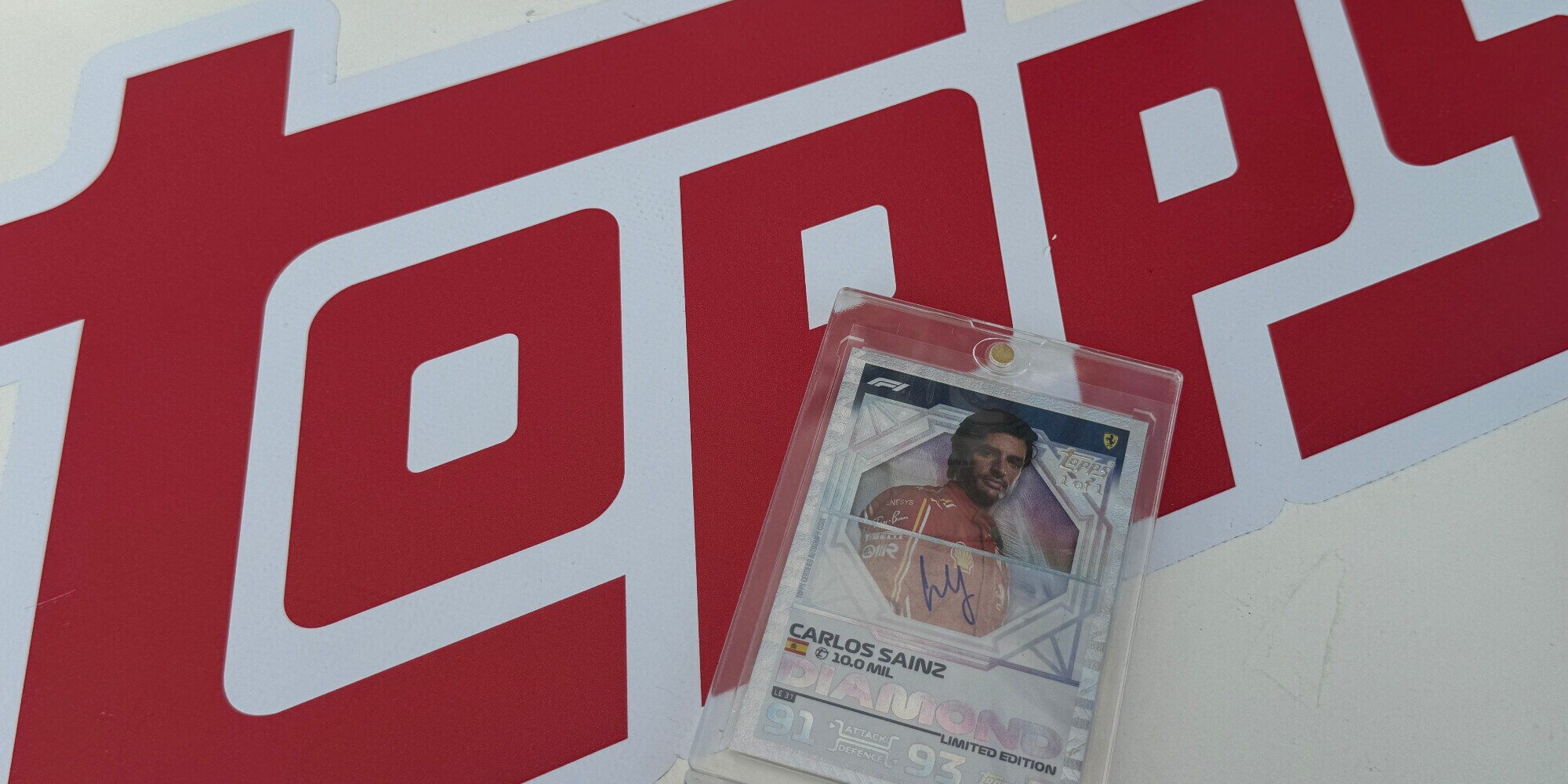 Topps porta a Monza il suo nuovo gioco di carte della Formula 1