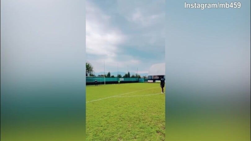 Balo c'è: gol spettacolare in allenamento!