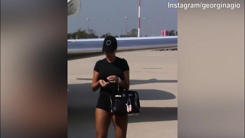 Georgina Rodriguez, il suo arrivo infiamma Venezia
