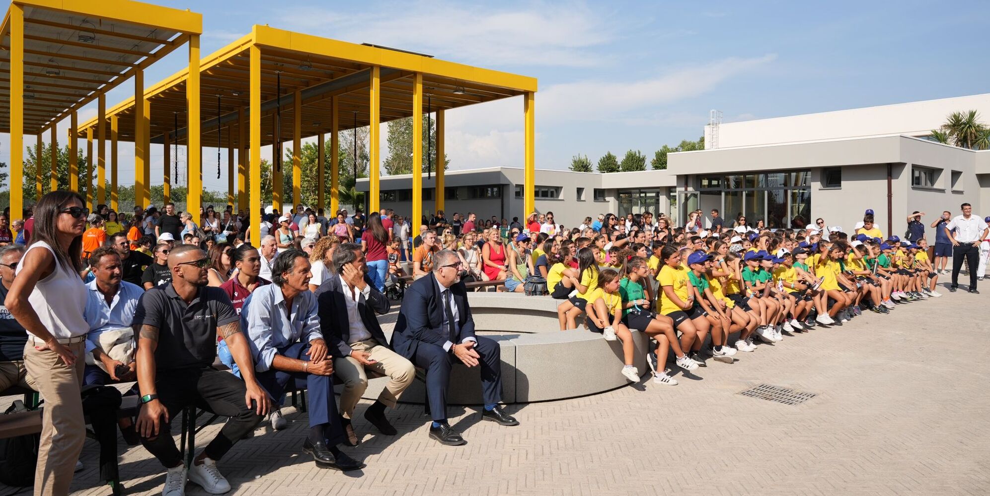 Caivano, festa di fine estate con 500 bambini. Mezzaroma: “Fiero di voi e del lavoro fatto"