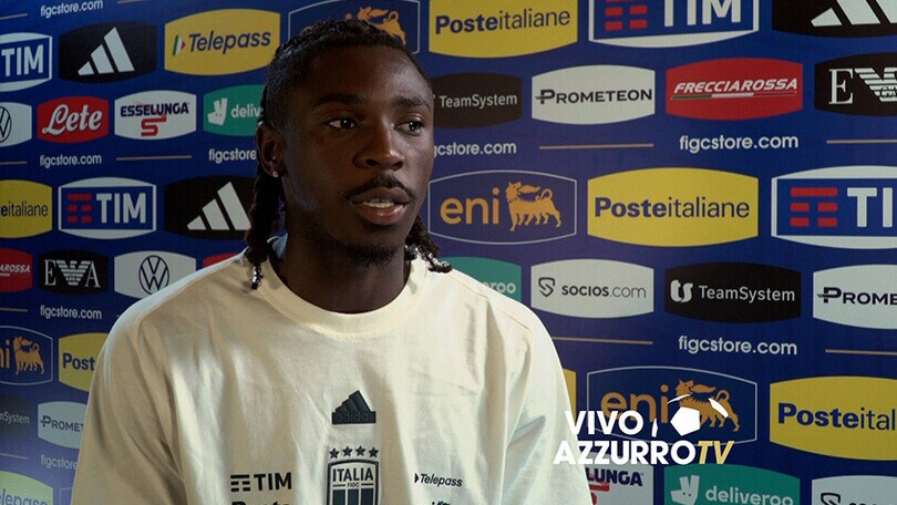 Italia, Kean: "Con Spalletti ho un buon rapporto. Si aspetta molto da me"