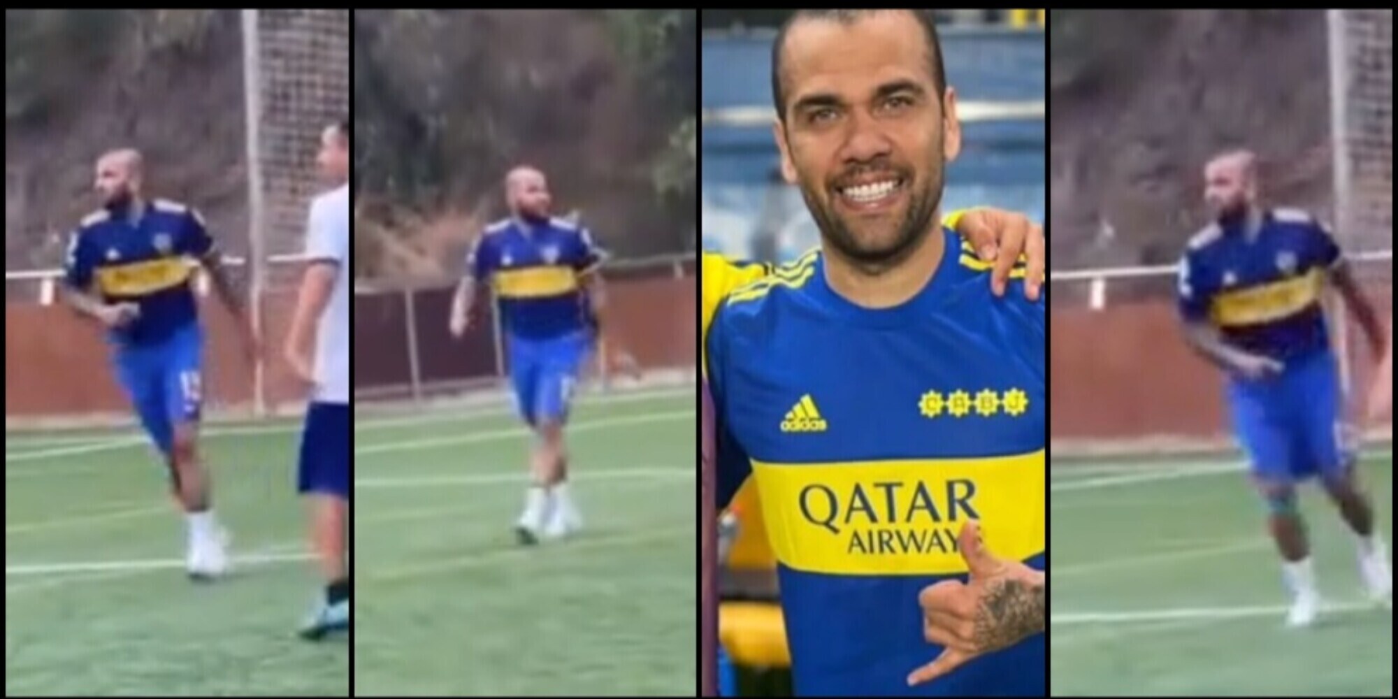 Dani Alves, dal carcere al 'ritorno nel calcio': in campo con la 10 del Boca