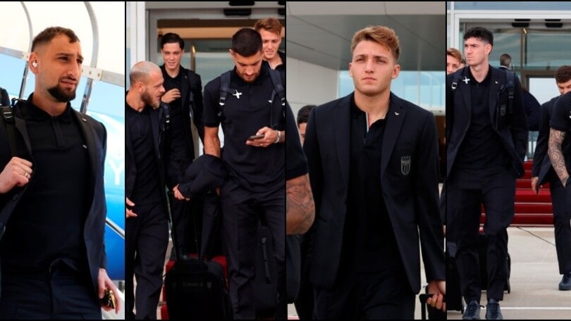 Italia, dopo la Francia ecco Israele: gli azzurri arrivati a Budapest