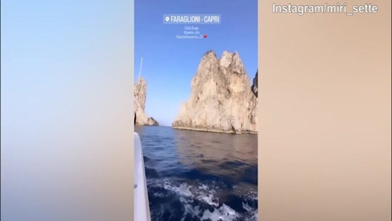 Mancini e Spinazzola nuovamente insieme: relax a Capri