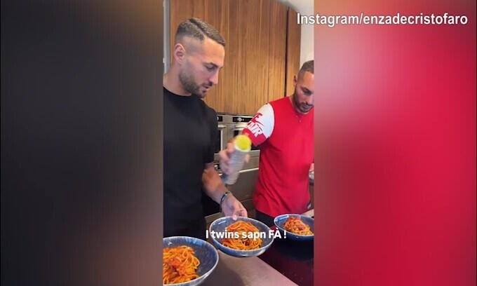 Fratelli D'Ambrosio, chef in cucina...