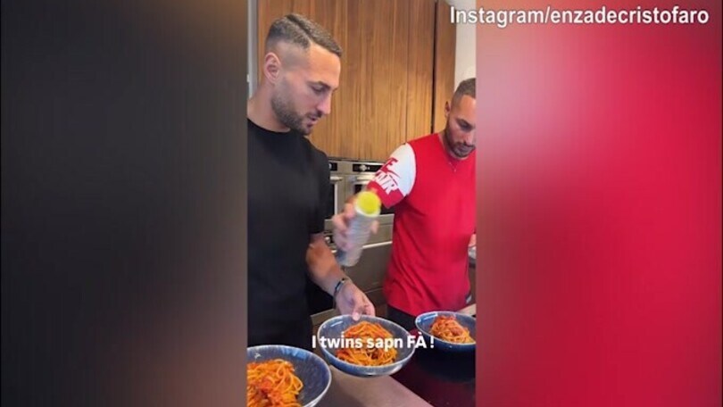 Fratelli D'Ambrosio, chef in cucina...