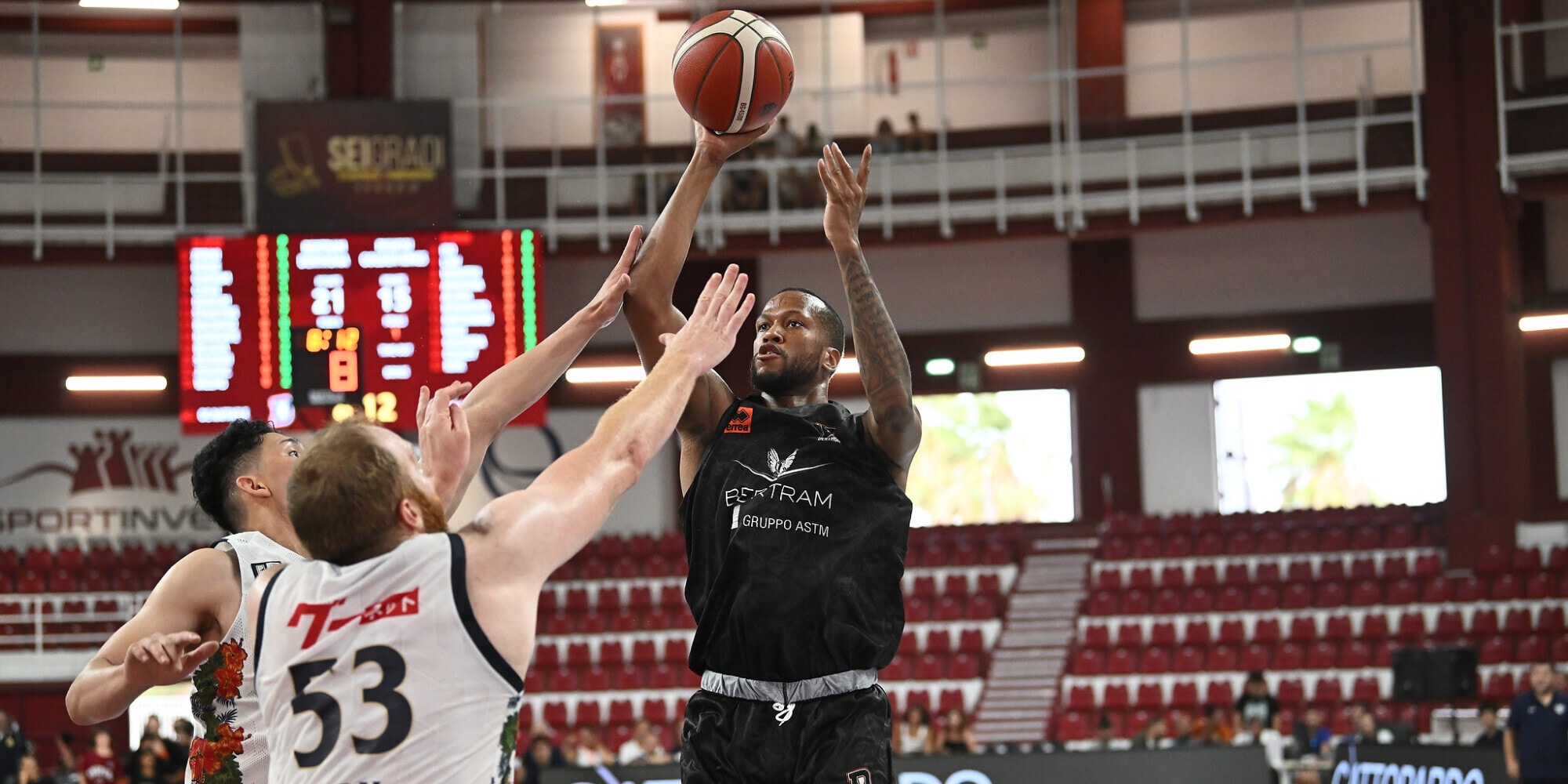 La Bertram Derthona chiude al terzo posto il torneo di Trapani