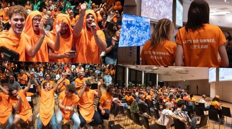 Carota Boys, Milano si tinge di arancione per Sinner: che tifo davanti ai maxischermi!