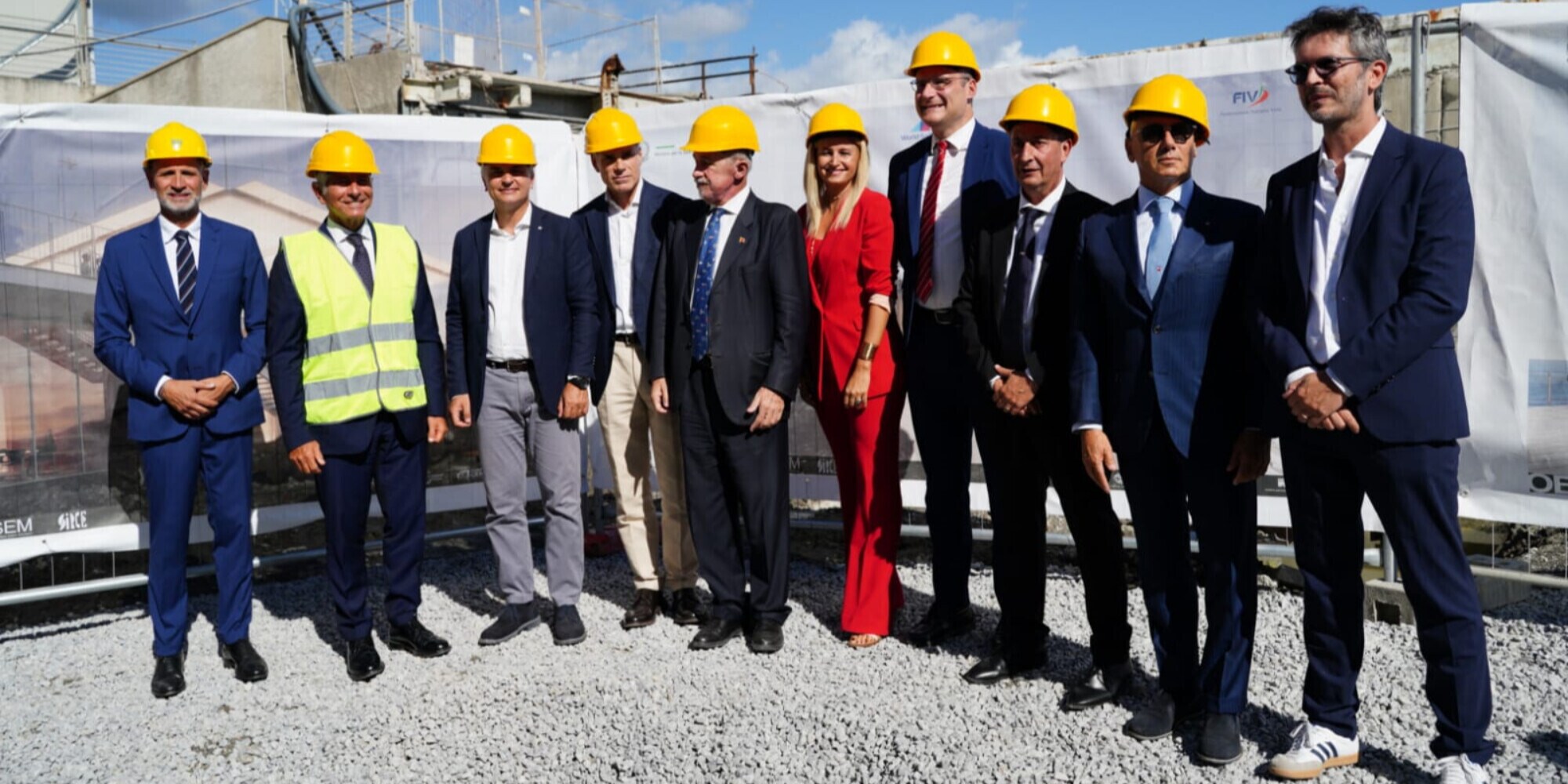Casa della Vela. La posa della prima pietra. Abodi: “Funzionale per l’alto livello e anche per lo sport di base”