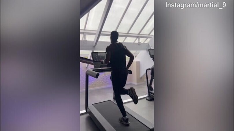 Martial, allenamento continuo in palestra