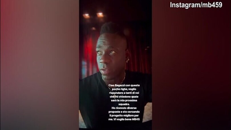 Balotelli sbotta via social: "Non è vero quello che dicono su di me.."