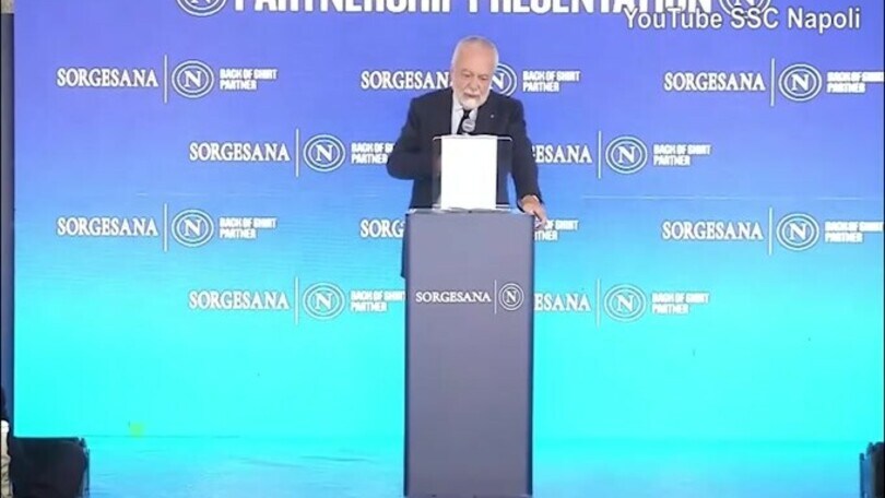 De Laurentiis: "Napoli club di passaggio? Falso!"