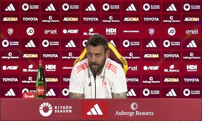 De Rossi: "Dovbyk? É pronto, giocherà" E poi ancora su Zalewski