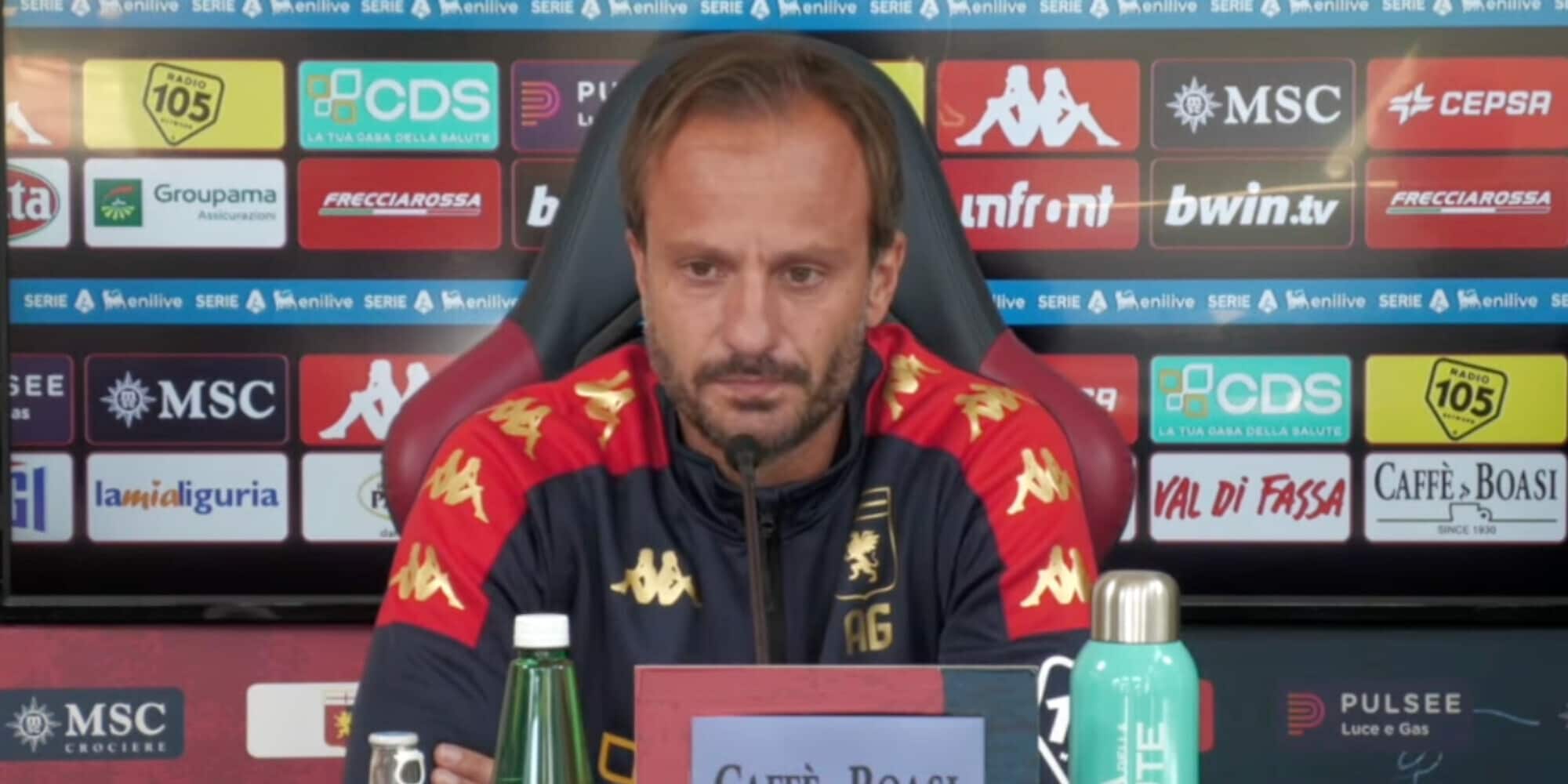Gilardino: "Miretti, ecco la mia speranza. Genoa-Roma gara esaltante"