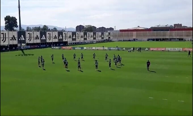 Allenamento Juve dalla Continassa: grande attesa per il ritorno in Champions