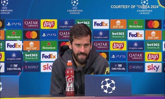Alisson: "Un piacere tornare in Italia. Maignan grande portiere"