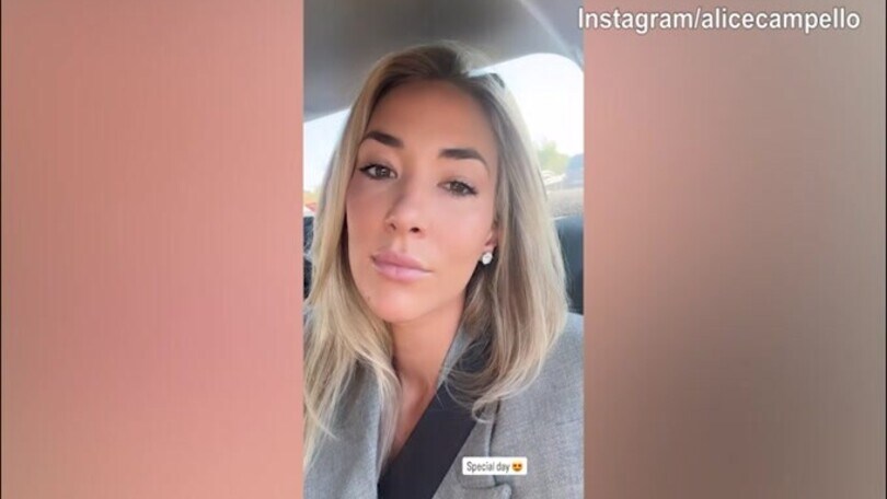 Alice Campello sui social: "Special day". Cosa accadrà?