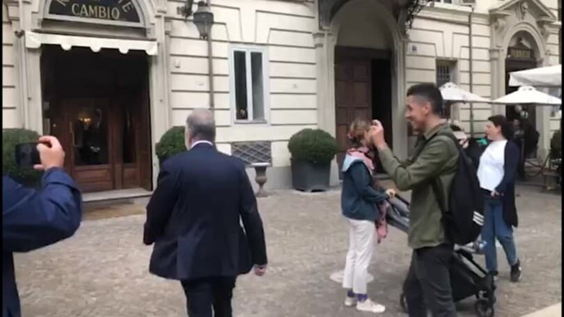 Al Cambio anche il presidente della Juve Gianluca Ferrero