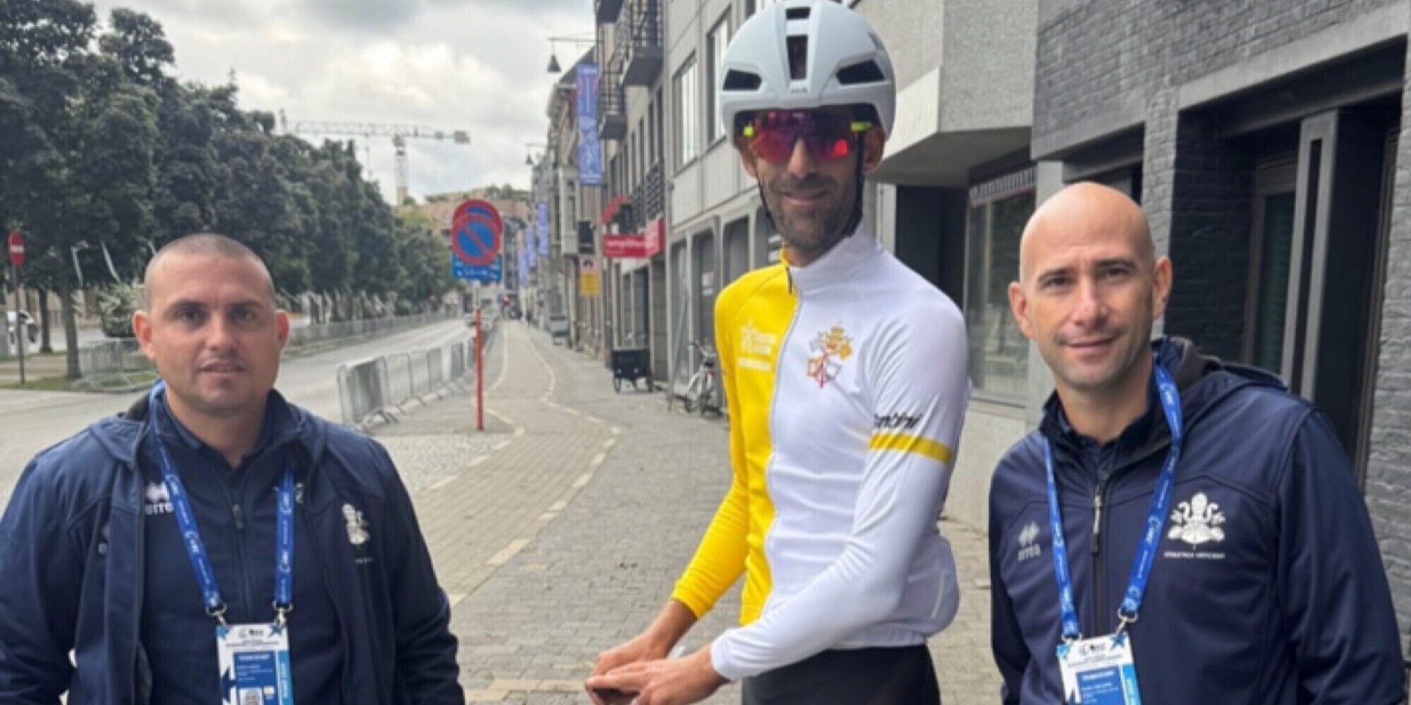 L' Athletica Vaticana ai Campionati europei di ciclismo in Belgio