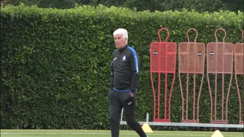 Atalanta, allenamento prima dell'Arsenal