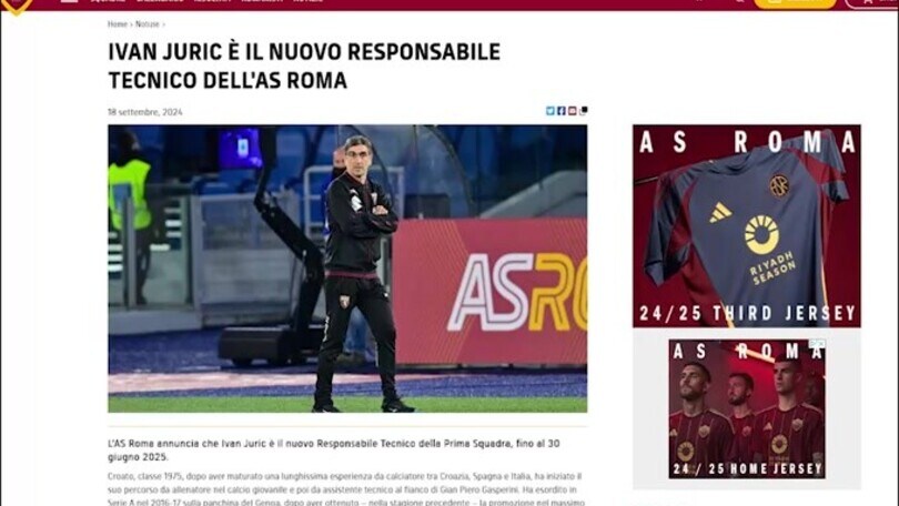 Ufficiale, Roma: Ivan Juric è il nuovo tecnico
