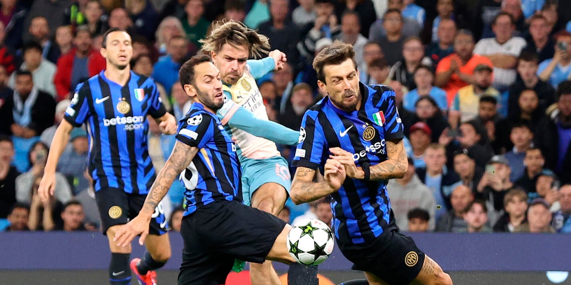 Inter, punto d'oro contro il Manchester City: Inzaghi-Guardiola finisce pari