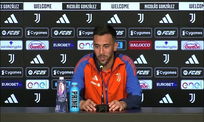 Nico Gonzalez: "Juve, che sogno segnare con questa maglia"