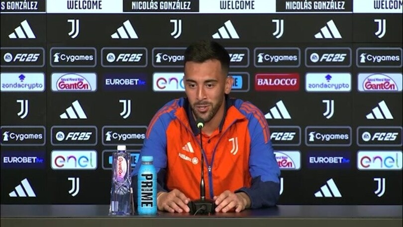 Nico Gonzalez: "Juve, che sogno segnare con questa maglia"