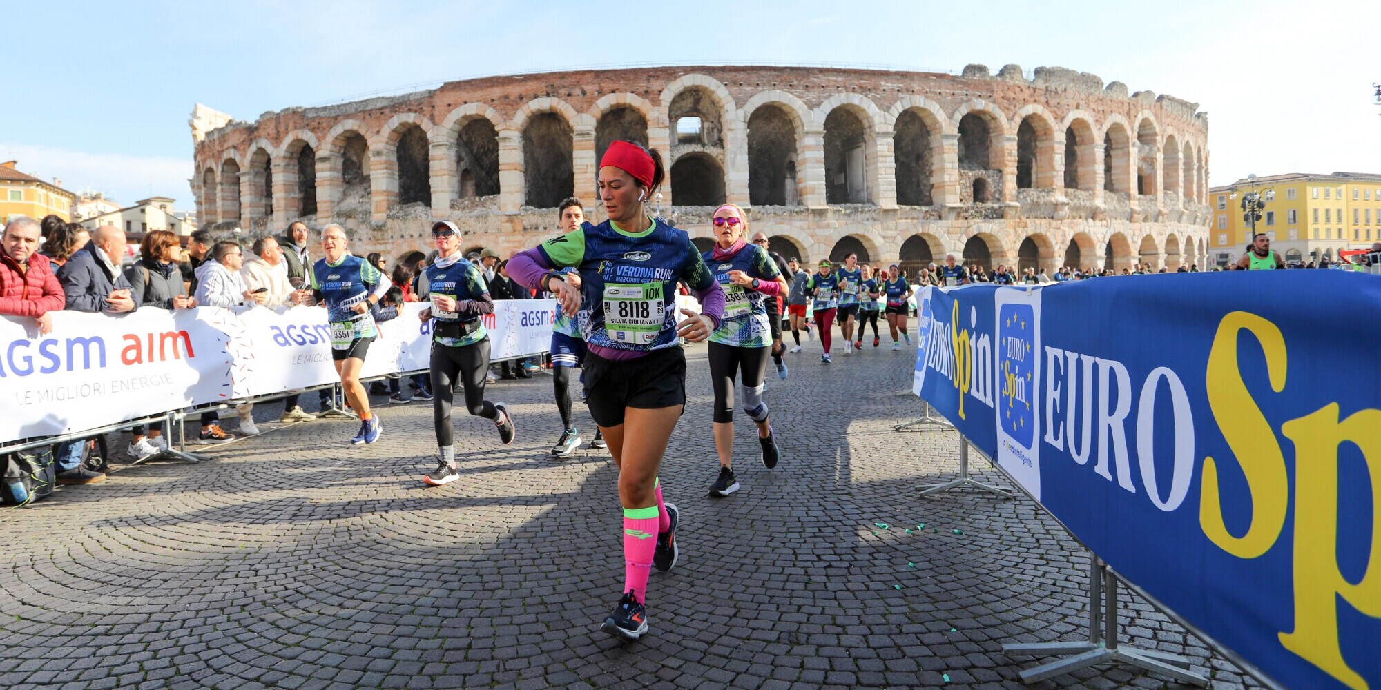 E' boom di stranieri per la Eurospin Verona Run Marathon, si va verso il record