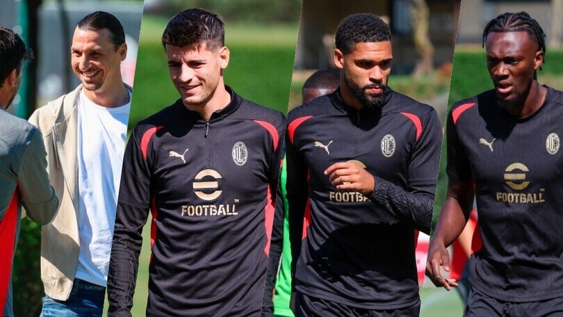 Milan: Ibra a Milanello, confronto con Fonseca. Maignan c'è