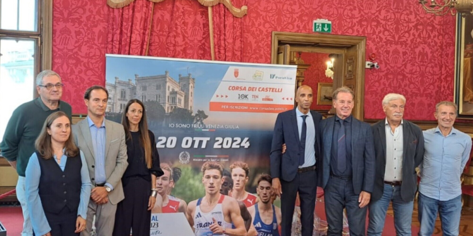 2^ International Road Race Running Match u.23 10k, domenica 20 ottobre Trieste si veste di Europa