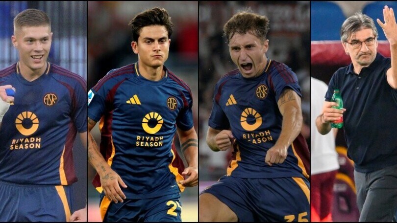 Dovbyk-Dybala-Baldanzi, tris mancino per la prima Roma di Juric: Udinese ko
