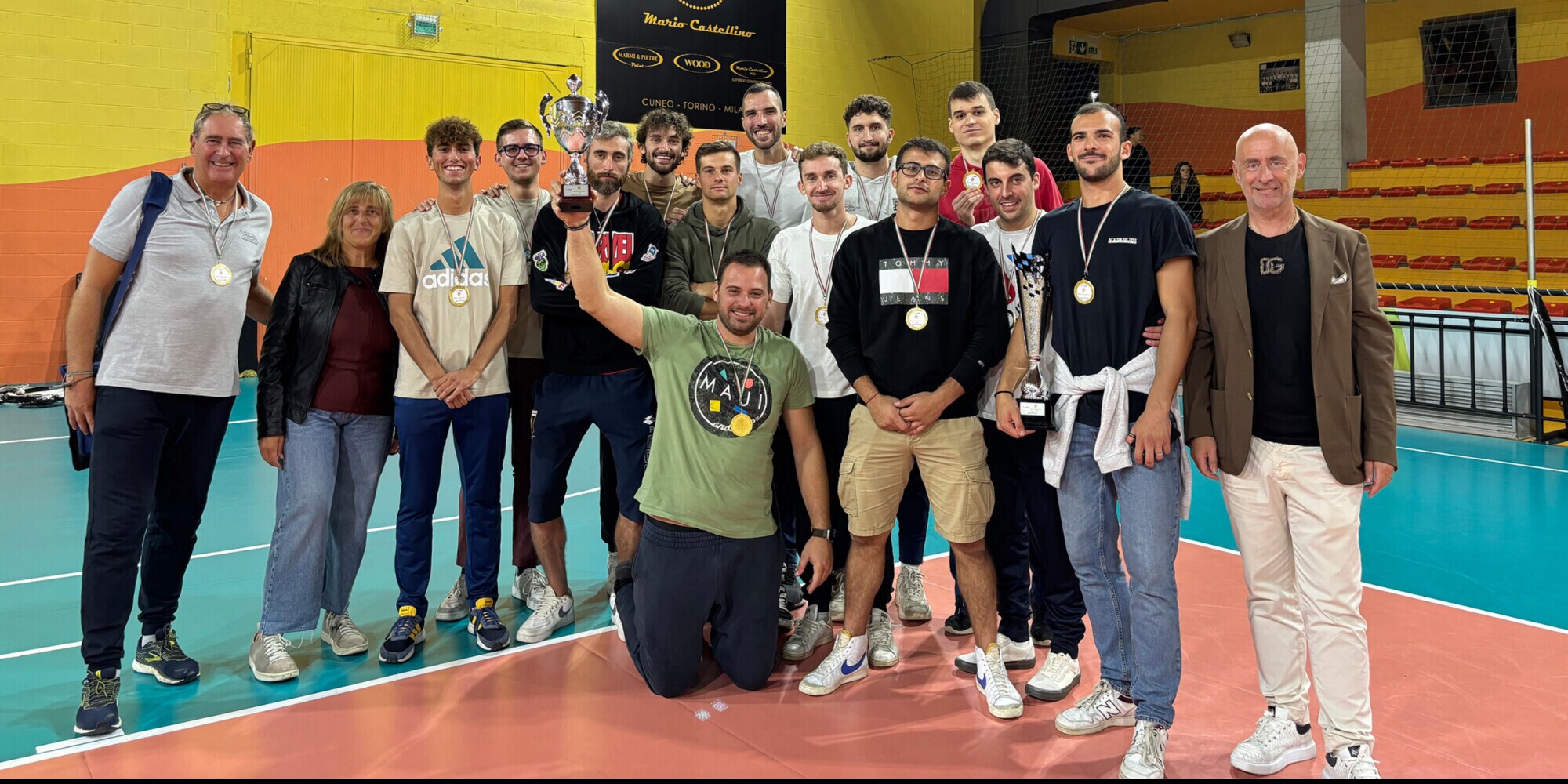 Combatte la Serie D maschile del Volley Busca in casa contro due squadre di Serie C