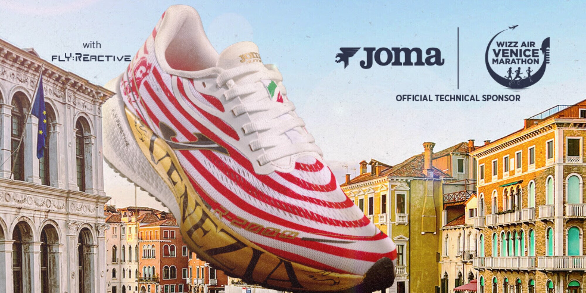 Joma R-2000, la scarpa che Venicemarathon dedica a Marco Polo