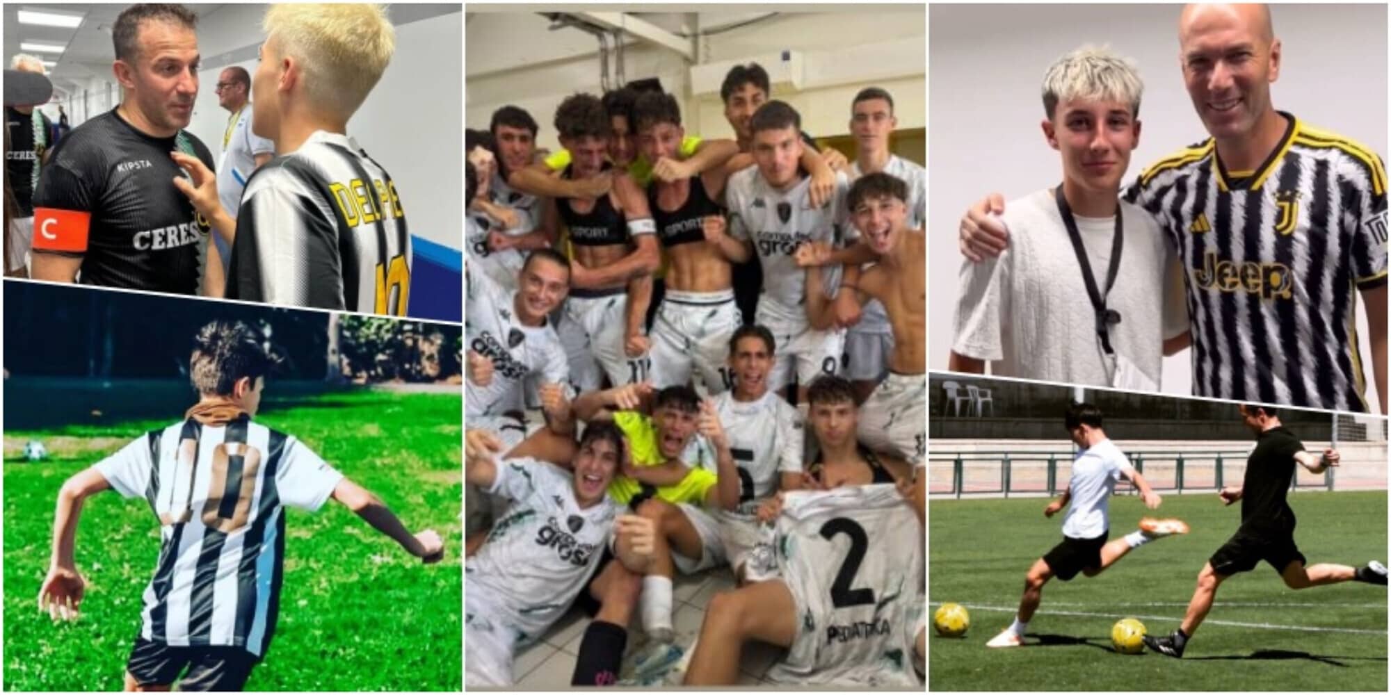 Del Piero, il figlio Tobias nell'Empoli: dall'idolo Zidane al 'maestro' Tavano
