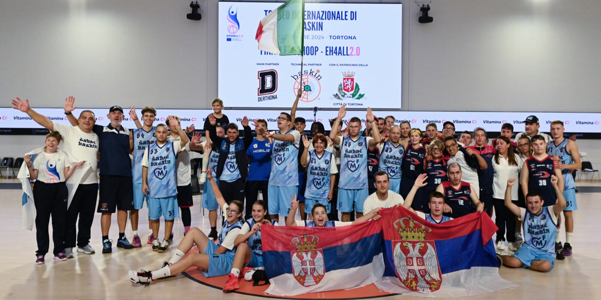 La Serbia vince il 1° Torneo Internazionale di Baskin di Tortona
