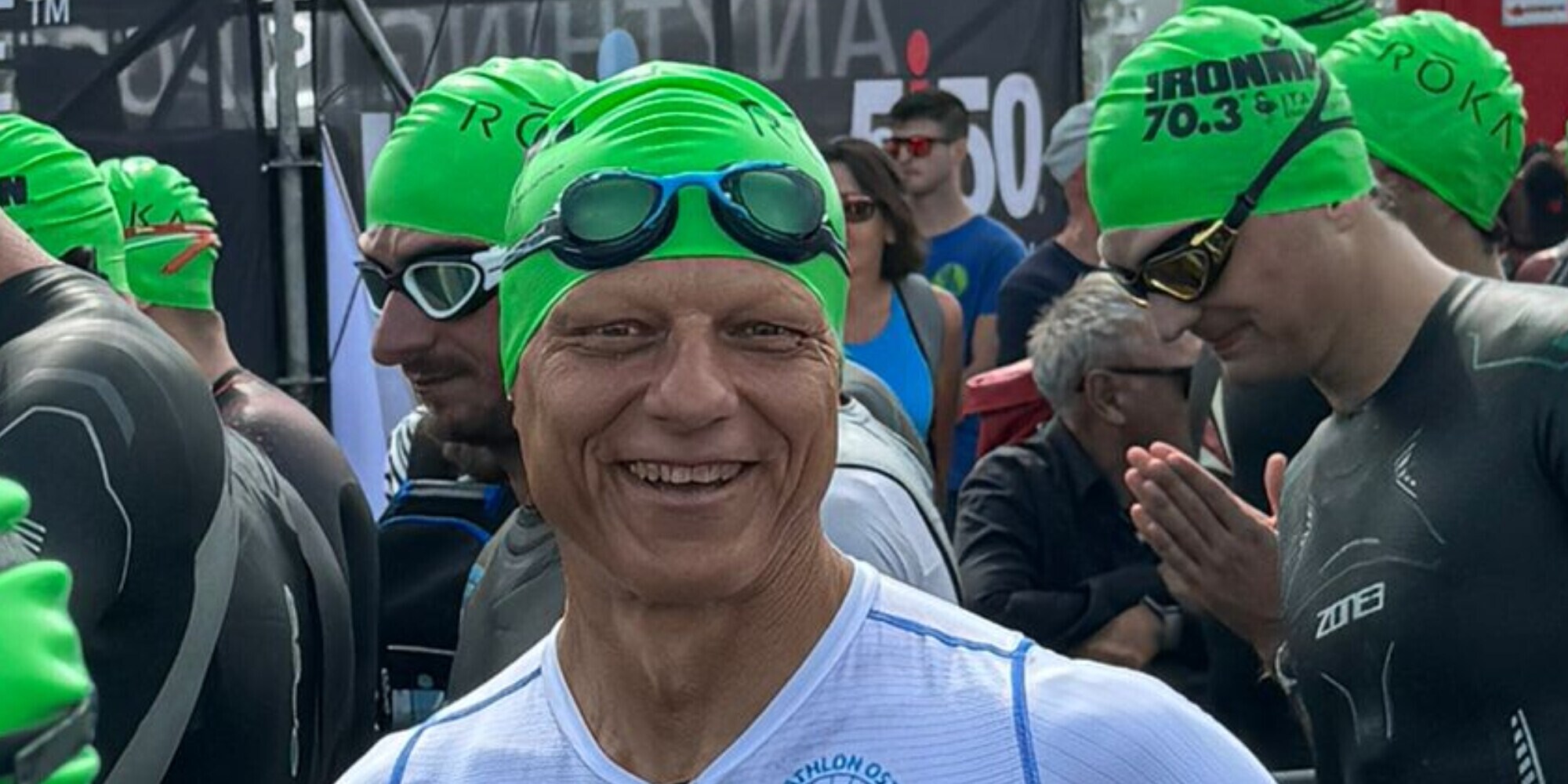 Francesco Gerini, affetto da colangiocarcinoma, dalla Maratona di Roma all’Ironman