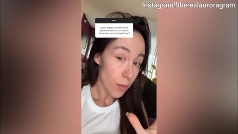 Aurora Ramaozzotti risponde ai fan: "Devi scegliere tra due e...?"