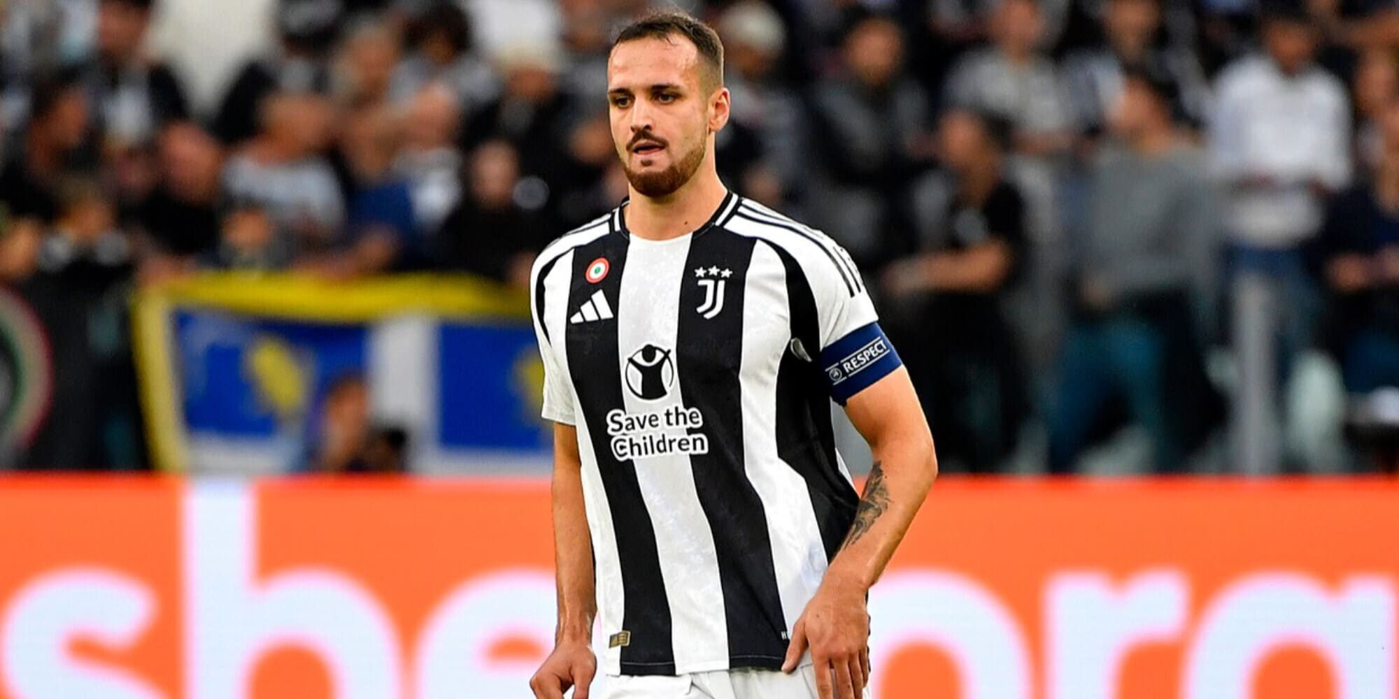 Gatti diventa papà, gli auguri della Juventus: "È nata Camilla"