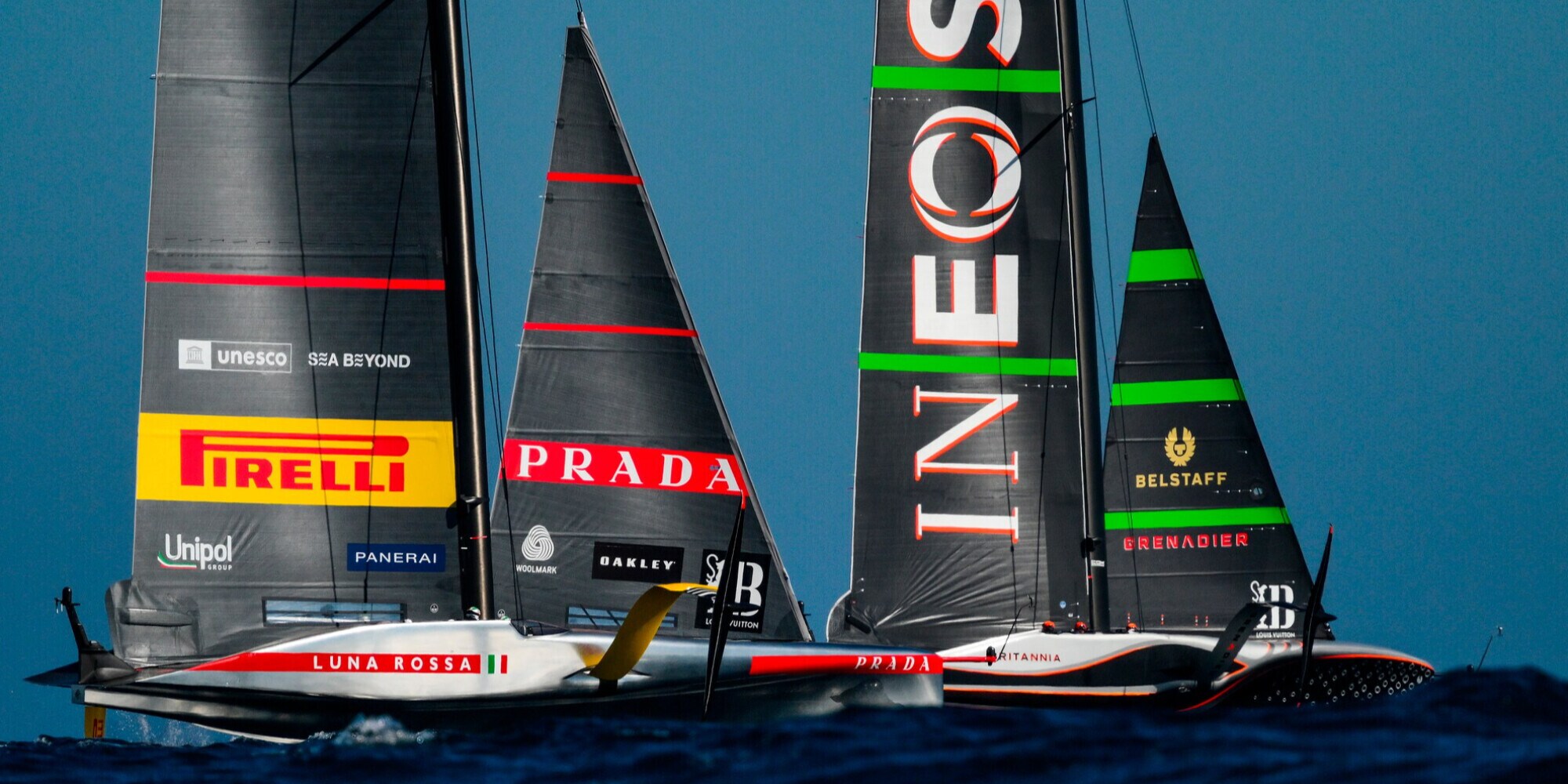 Luna Rossa e Ineos, nulla di fatto: il vento annulla terza e quarta regata